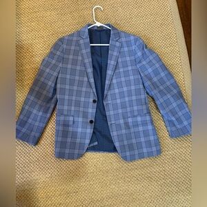 Madison Men’s Blue and Light Blue Window Pain Sport Coat Size 40 Slim